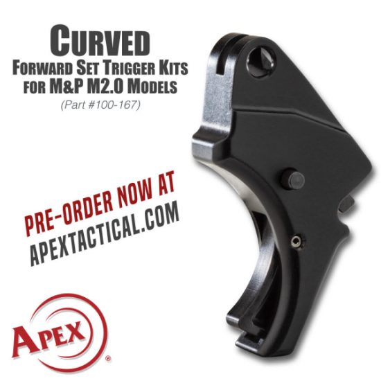 Apex Announces Curved Forward Set Trigger Kit for Smith & Wesson M&P M2